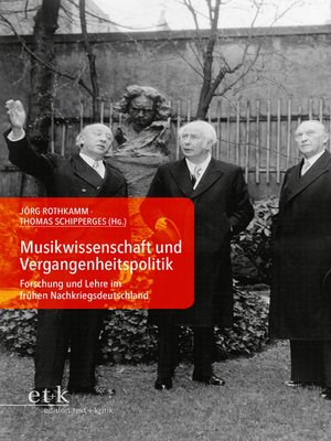 cover image of Musikwissenschaft und Vergangenheitspolitik